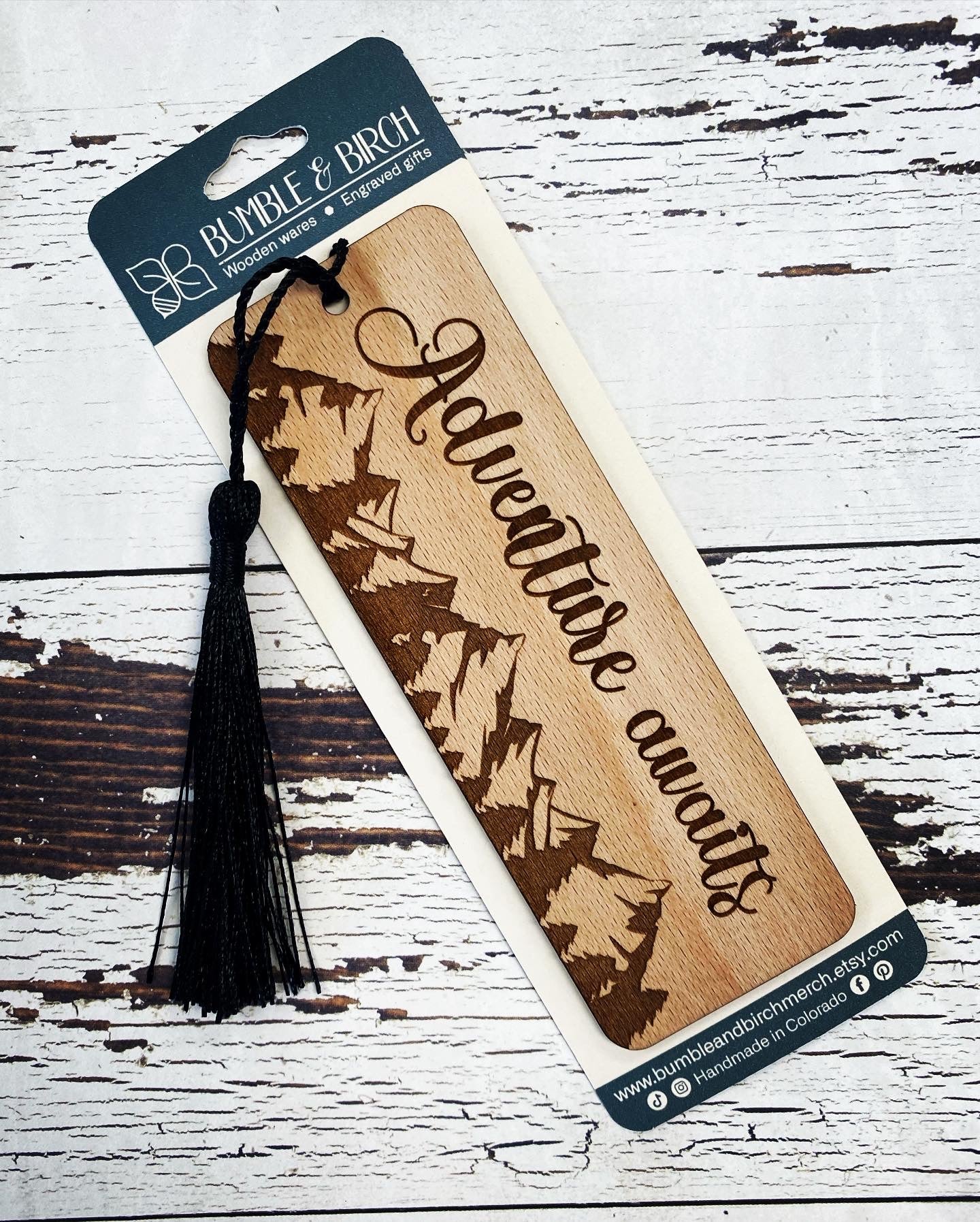Wooden Bookmarks – PS I Love You deSigns