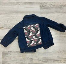 Load image into Gallery viewer, Lucky Stitches “Penny” (3-6 month snap jacket)

