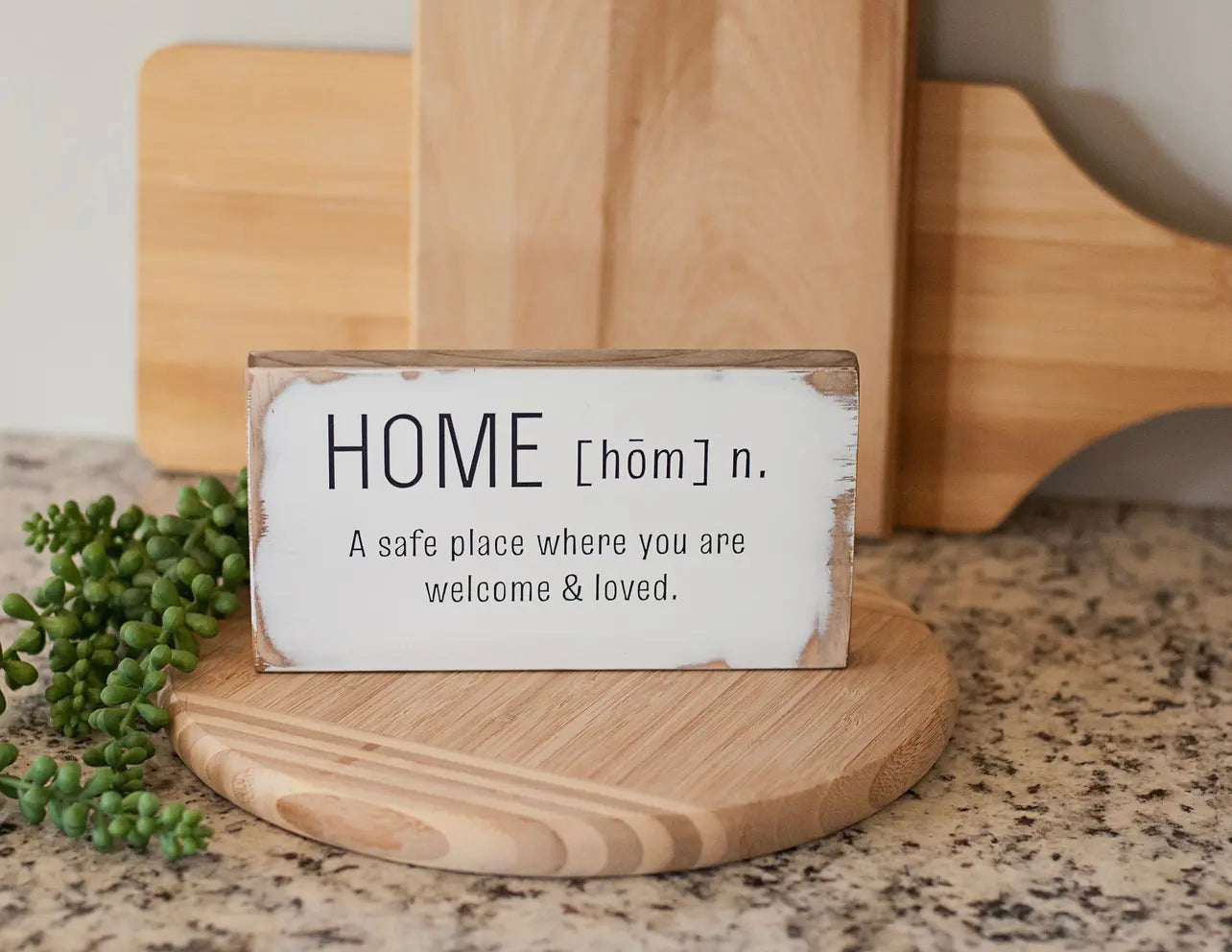 Home is a Safe Place Sign