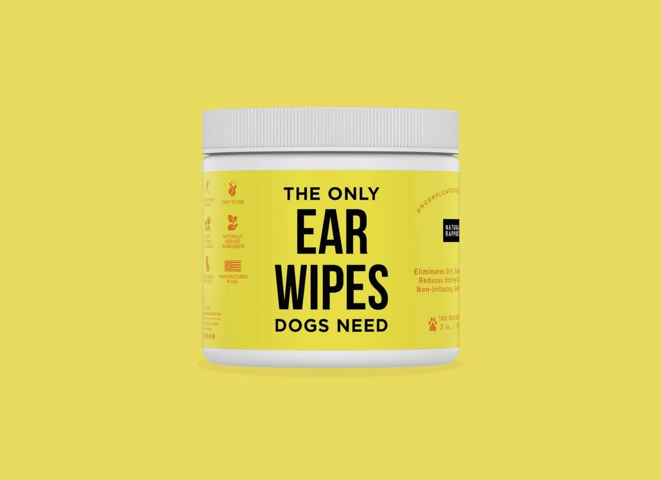 Natural Rapport Dog Ear Wipes