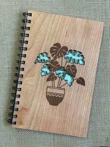 Wood Cover Blank Journals